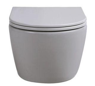 Подвесной унитаз Avimano Ambition 1000053 безободковый серый матовый